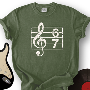 6/7 Time Signature T-Shirt