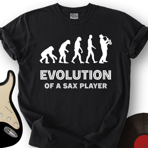 Evolution Of A Sax Player T-Shirt