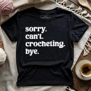 Crocheting. Bye T-shirt