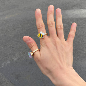 Honey Bee Anxiety Ring π