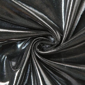 Metallic Halter Neck Mini Dress