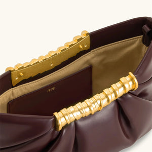 Ruched Clutch Bag