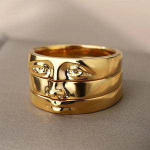 Abstract Face Ring