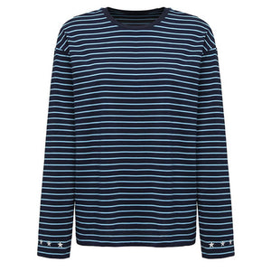 Personality Crisis Striped Long Sleeve Shirt