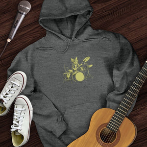 Cat Drums Hoodie