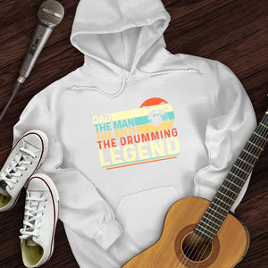 Drummer Legend Dad Hoodie