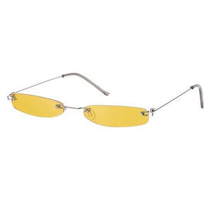 Y2K Rectangle Skinny Sunglasses