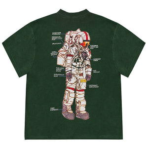 Space Mission Oversized T-Shirt