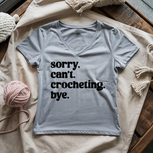 Crocheting. Bye Lady V-neck