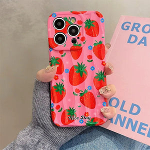 Strawberry Fields iPhone Case