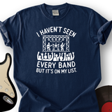 Concert Bucket List T-Shirt