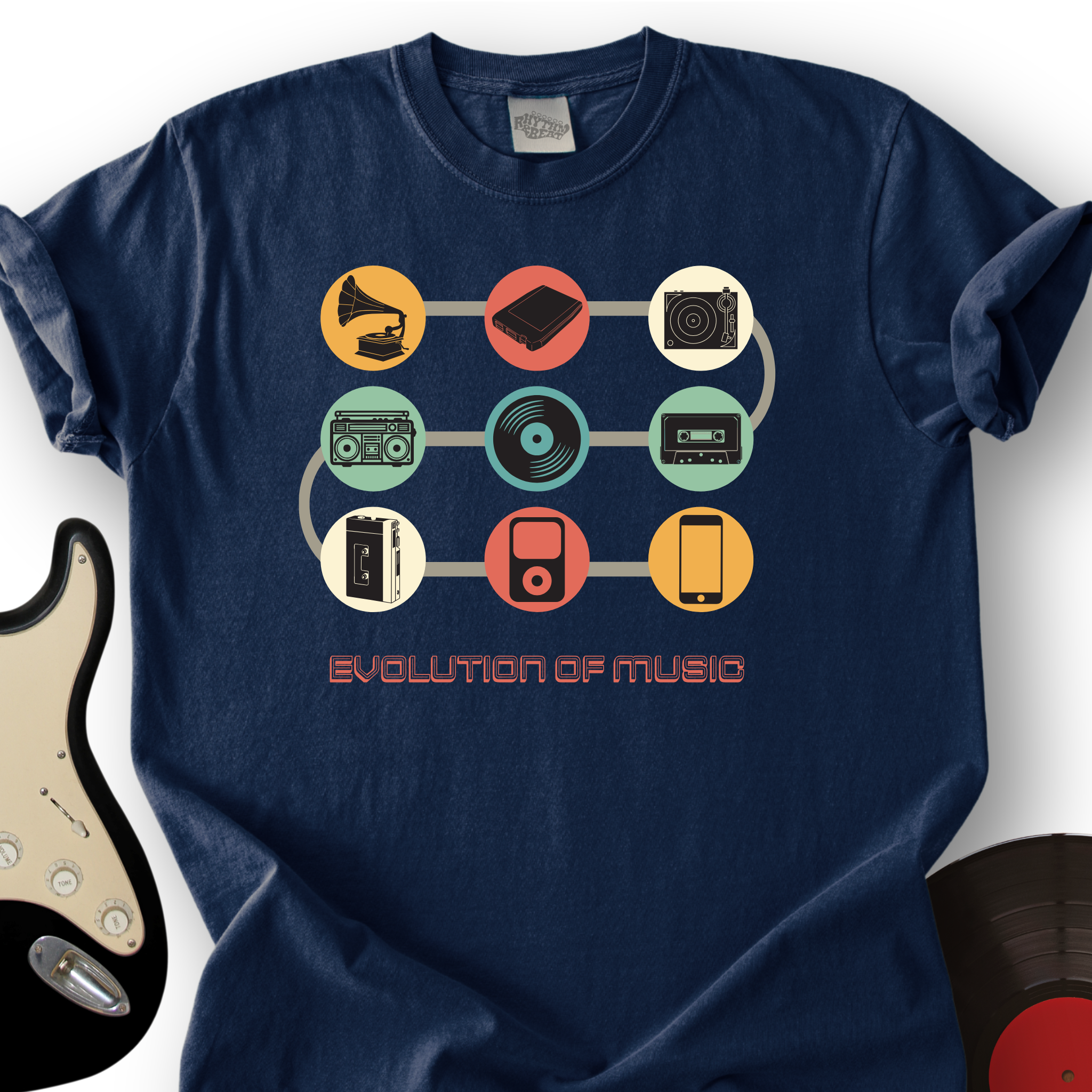Evolution of Music T-Shirt
