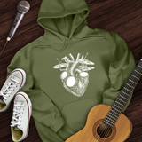 Drums Heart Hoodie