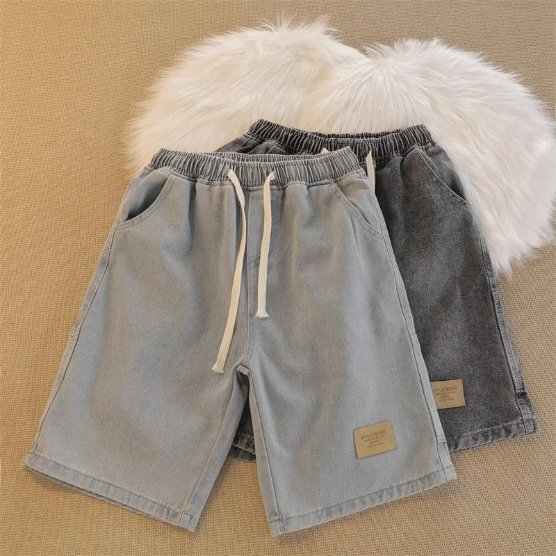 Baggy Denim Shorts