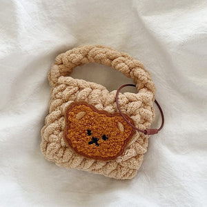Bear Knitted AirPods Case