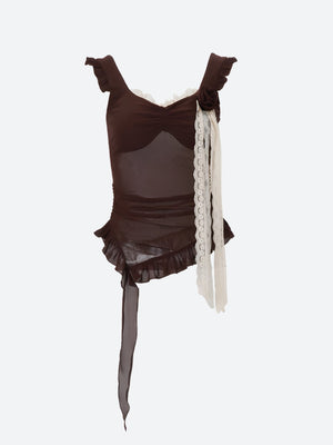 Boho Sheer Top
