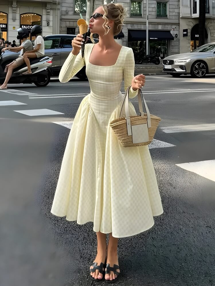 Butter Yellow Maxi Dress