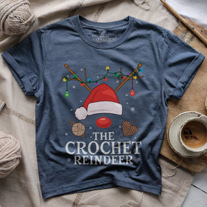 Crochet Reindeer T-shirt