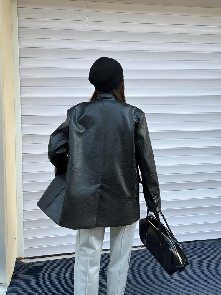 Crocodile Blazer Jacket