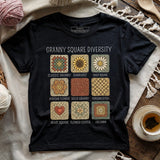 Granny Square Diversity T-shirt