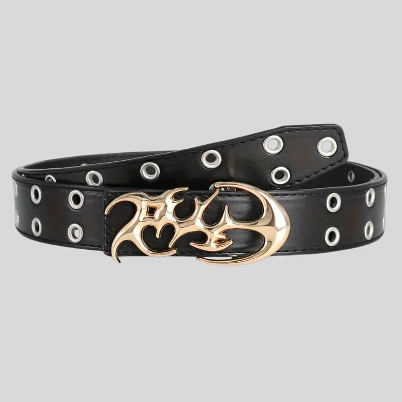 Grommet Buckle Belt