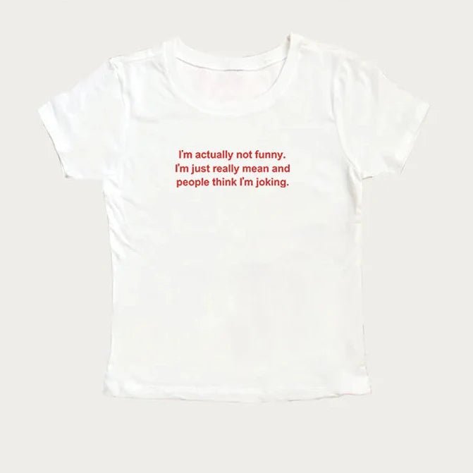 I'm Actually Not Funny Tee