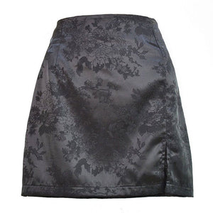 Missed Calls Satin Skirt