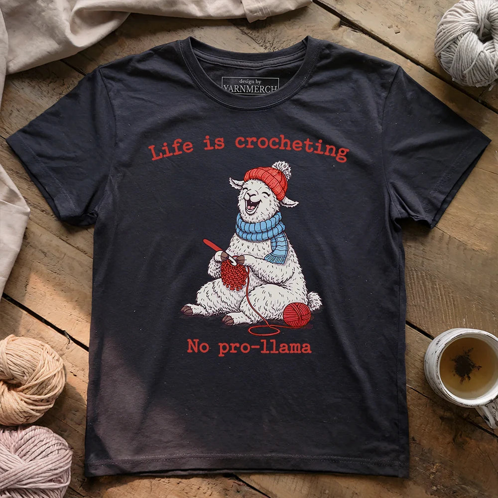 No Pro-llama T-shirt