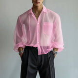 Sheer Button Shirt
