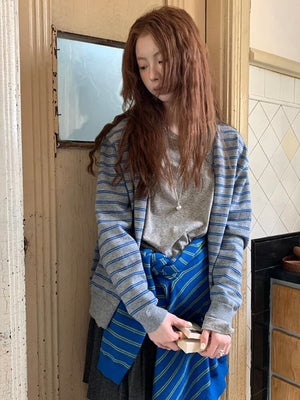 Striped Cardigan