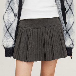 Missed Calls Pleated Skirt