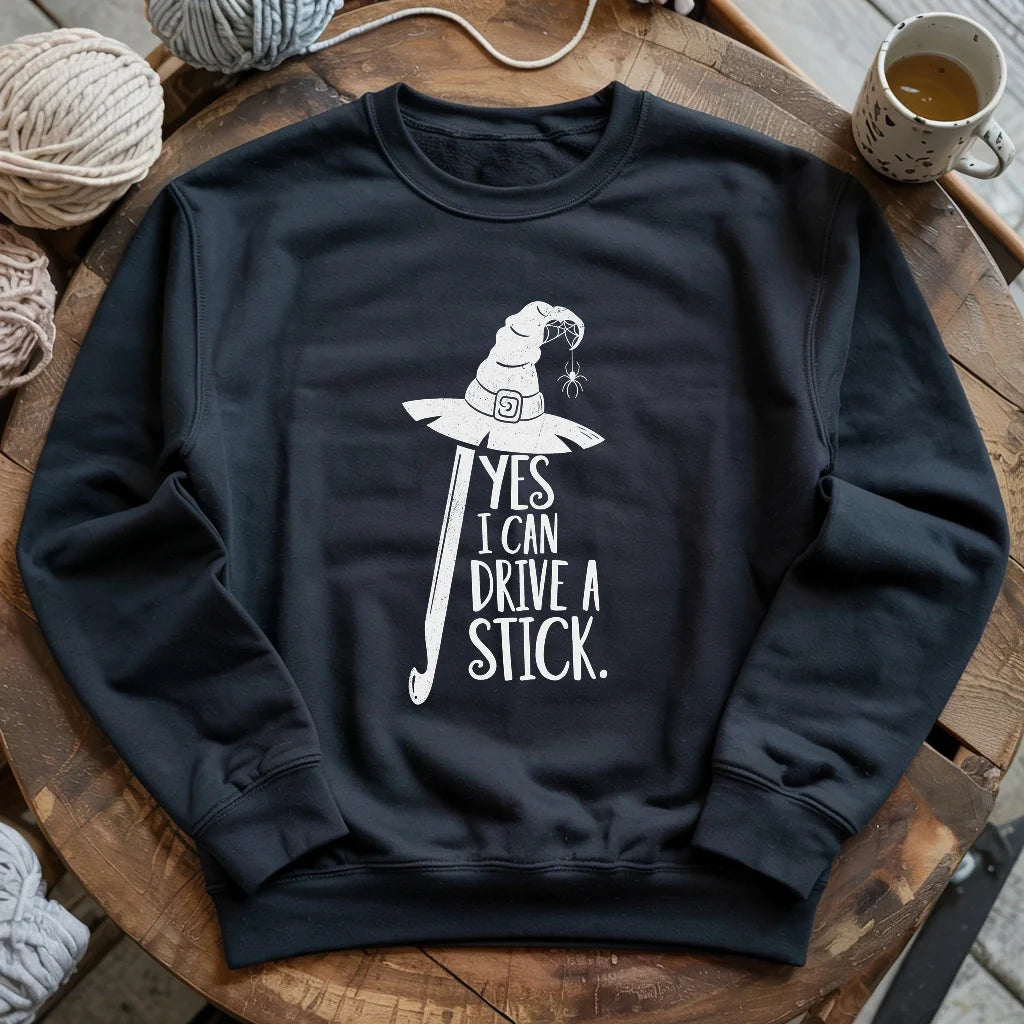 I Can Drive A Stick Sweatshirt