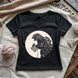 Knitzilla Lady V-neck