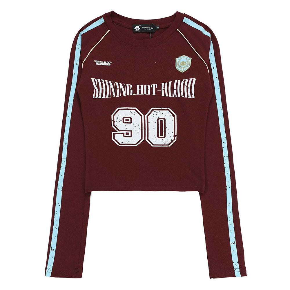 Blokette Aesthetic Long Sleeve Top