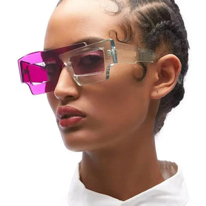 Colorblock Square Sunnies