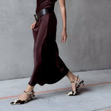 Cow Print Pointed-Toe Kitten Heel