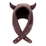 Devil Horns Hood Hat