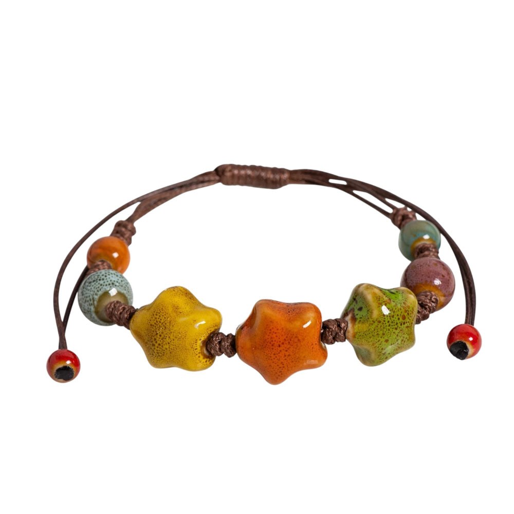 Fairy Grunge Star Beaded Bracelet