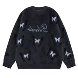 Fluffy Butterfly Sweater