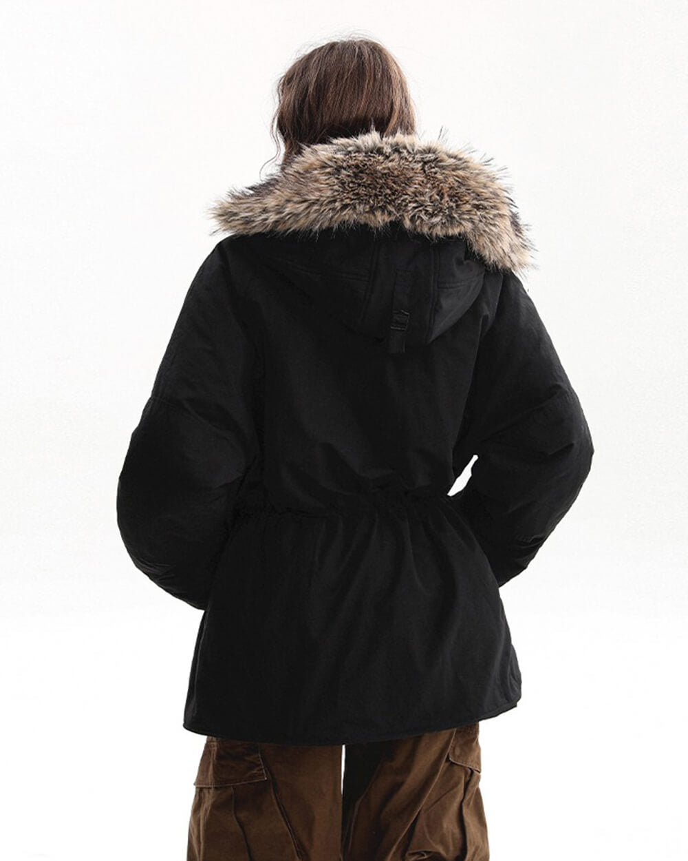 Bad Reputation Fur Trim Parka