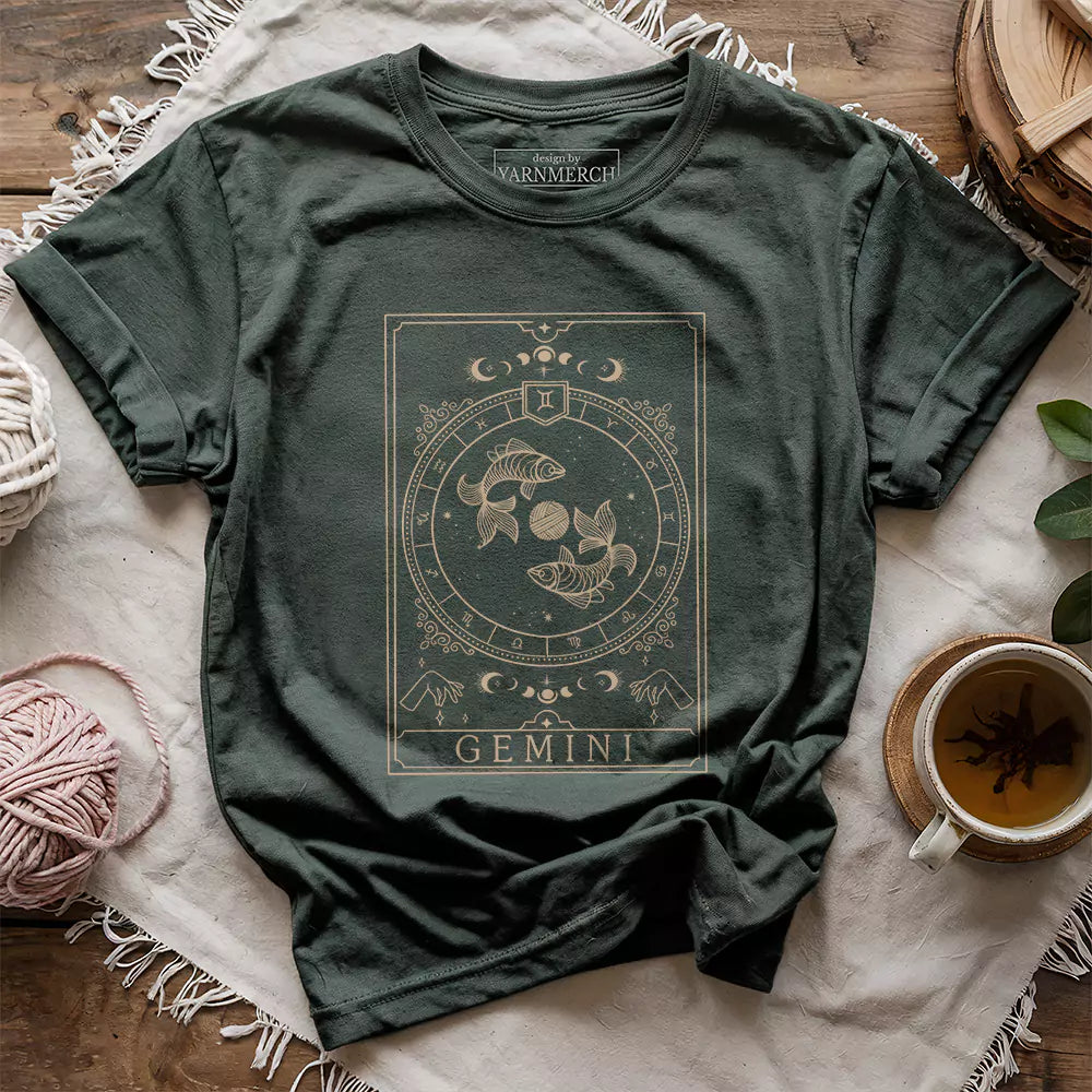 Gemini Yarn Tarot T-shirt