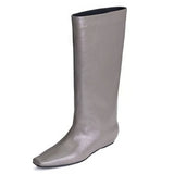NY Rain Pointed Toe Wide Calf Boots