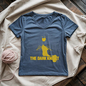 The Dark Knit Lady V-neck
