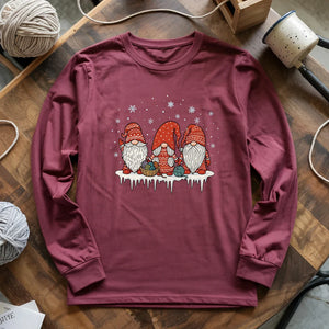 Three Knitty Gnomes Long Sleeve T-shirt
