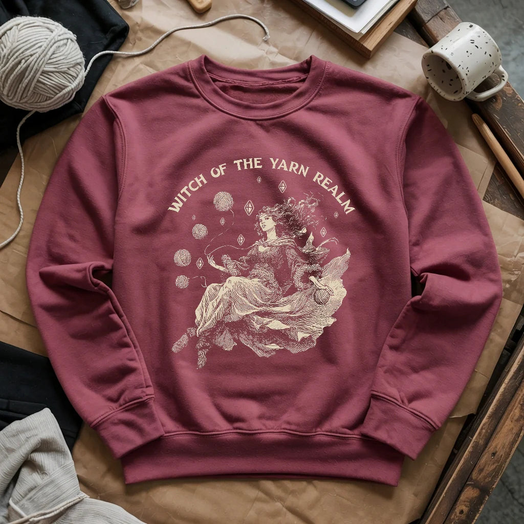 Witch Of The Yarn Realm Sweatshirt