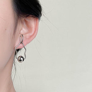 Minimalist Abstract Drop Earrings