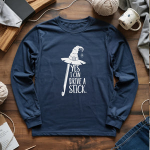 I Can Drive A Stick Long Sleeve T-shirt