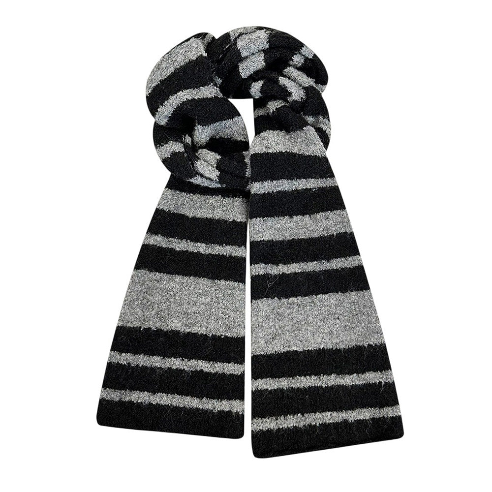 NYC Downtown Girl Striped Scarf