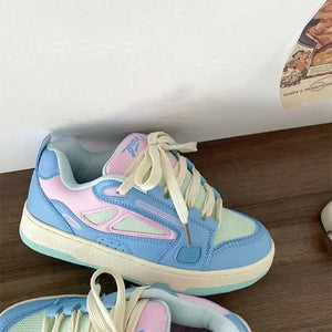 Pastel Candy Skater Sneakers