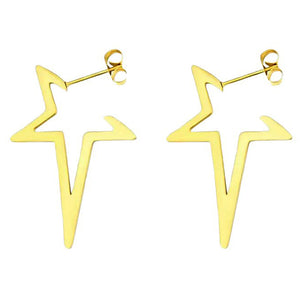Pointed Star Earrings